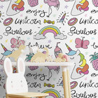 Papel De Parede Adesivo Infantil Mod 840 Vinílico 60x300cm