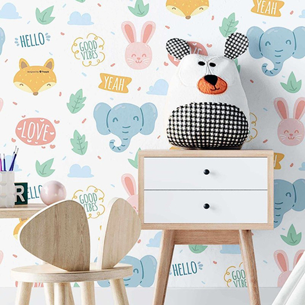 Papel De Parede Adesivo Infantil N02089 0,48x2,5m