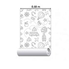 Papel De Parede Adesivo Infantil N02266 0,48x2,5m