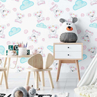 Papel De Parede Adesivo Infantil Nuvem N02285