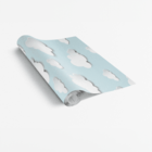 Papel De Parede Adesivo Infantil Nuvens Decoração Quarto 3mx5