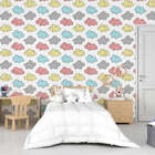 Papel De Parede Adesivo Infantil Nuvens N015143 0,58x3,00m