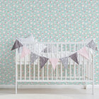 Papel De Parede Adesivo Infantil Para Quarto De Bebê Ovelhas