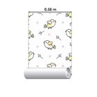 Papel De Parede Adesivo Infantil Passaros N07035