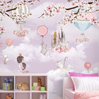 Papel De Parede Adesivo Infantil Princesa No Reino Divertido