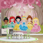 Papel De Parede Adesivo Infantil Princesas Baby Menina Linda