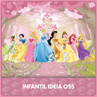 Papel De Parede Adesivo Infantil Reino Das Princesas Quarto