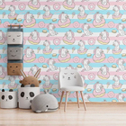 Papel De Parede Adesivo Infantil Uni N014194
