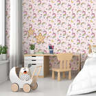 Papel De Parede Adesivo Infantil Unicórnios N015191 0,58x3m