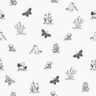 Papel De Parede Adesivo Jardim Minimalista N06089