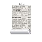 Papel De Parede Adesivo Jornal N013286