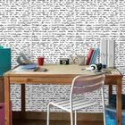 Papel De Parede Adesivo Jornal Palavras 76079416