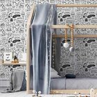 Papel De Parede Adesivo Jovem Colorir N05115