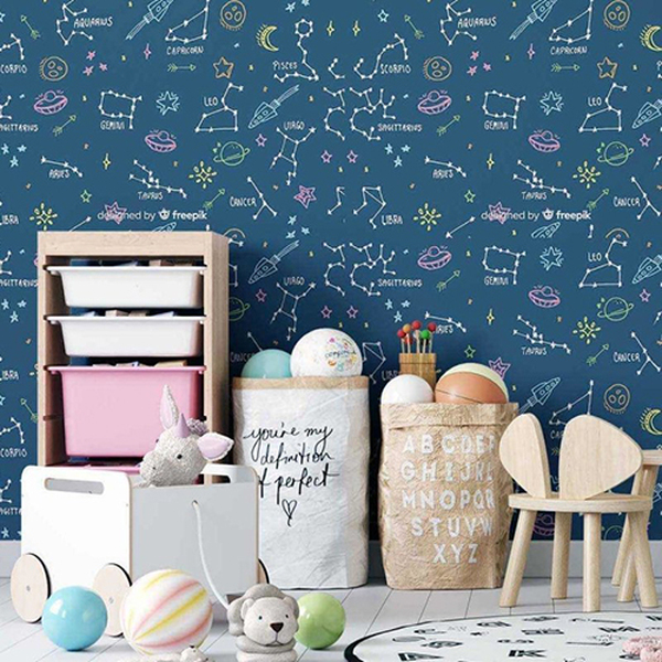 Papel De Parede Adesivo Jovem N02138 0,48x2,5m