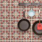 Papel De Parede Adesivo Ladrilho Mod 04 Vinílico 60x300cm