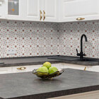 Papel De Parede Adesivo Ladrilho Mod 109 Vinílico 60x300cm