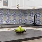 Papel De Parede Adesivo Ladrilho Mod 32 Vinílico 60x300cm