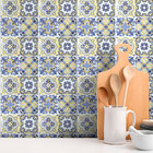 Papel De Parede Adesivo Ladrilho Mod 88 Vinílico 60x300cm