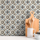 Papel De Parede Adesivo Ladrilhos Estrelas Vinílico 60x300cm