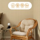 Papel De Parede Adesivo Lavavel 3d Madeira Freijó Marfim 500x