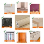 Papel De Parede Adesivo Lavavel 3d Madeira Freijó Marfim 500x