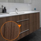 Papel De Parede Adesivo Lavavel 3d Madeira Imbuia Marrom