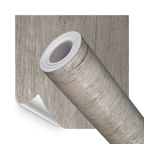 Papel De Parede Adesivo Lavavel 3d Madeira Marrom Freijo