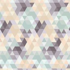 Papel De Parede Adesivo Lavável Abstrato 6m