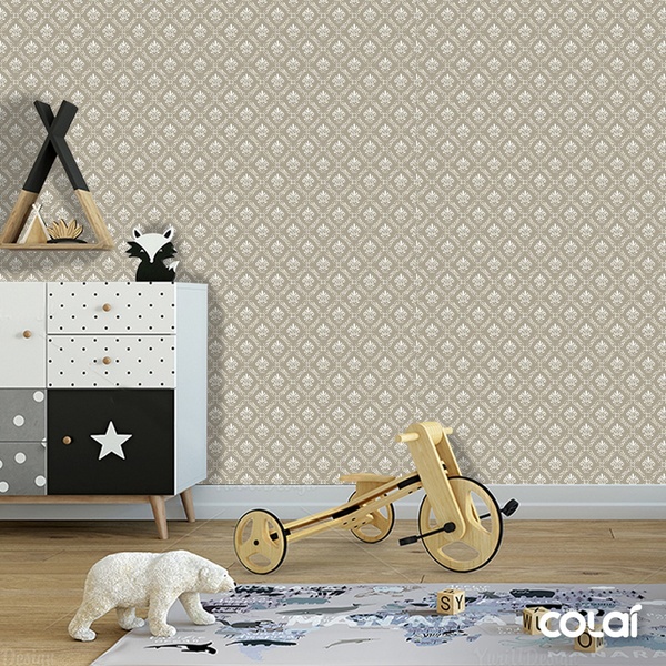 Papel De Parede Adesivo Lavável Abstrato Anoso 12m