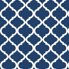 Papel De Parede Adesivo Lavável Abstrato Azul Petróleo 9m