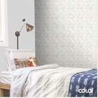 Papel De Parede Adesivo Lavável Abstrato Fundo Branco 15m