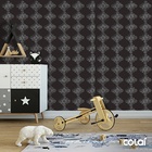 Papel De Parede Adesivo Lavável Abstrato Fundo Escuro 18m