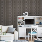 Papel De Parede Adesivo Lavável Abstrato Marrom 6m