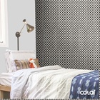 Papel De Parede Adesivo Lavável Abstrato Xadrez 9m