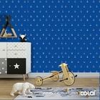 Papel De Parede Adesivo Lavável Âncora Azul Escuro 12m