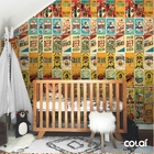 Papel De Parede Adesivo Lavável Anos 80 3m