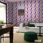 Papel De Parede Adesivo Lavável Arabesco Colorido 3m