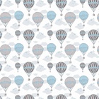 Papel De Parede Adesivo Lavável Balões 6m