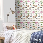 Papel De Parede Adesivo Lavável Balões Verdes