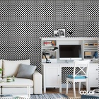 Papel De Parede Adesivo Lavável Bandeira De Corrida 9m