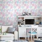 Papel De Parede Adesivo Lavável Bolas 3d Coloridas 18m