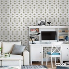 Papel De Parede Adesivo Lavável Bolhas Oliva 6m