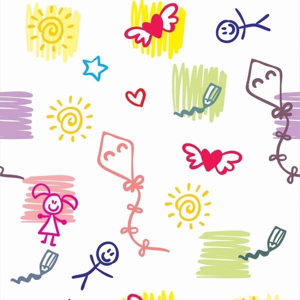 Papel De Parede Adesivo Lavável Brincadeiras 15m