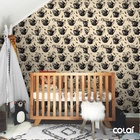 Papel De Parede Adesivo Lavável Bules E Xícaras 3m