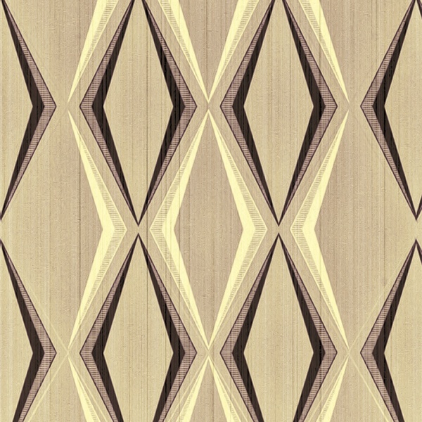 Papel De Parede Adesivo Lavável Bumerangues 6m