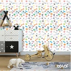 Papel De Parede Adesivo Lavável Cães E Gatos 15m