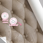 Papel De Parede Adesivo Lavável Capitone Areado