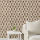 Papel De Parede Adesivo Lavável Capitone Areado