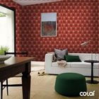 Papel De Parede Adesivo Lavável Capitone Marrom 6m