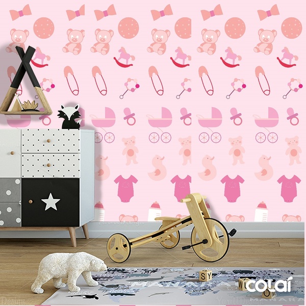 Papel De Parede Adesivo Lavável Carros E Árvores